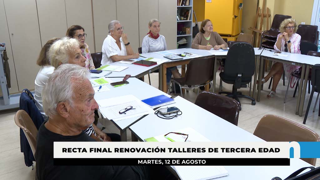 Lee más sobre el artículo El jueves finaliza el plazo de renovación de matrículas en los talleres anuales de Tercera Edad