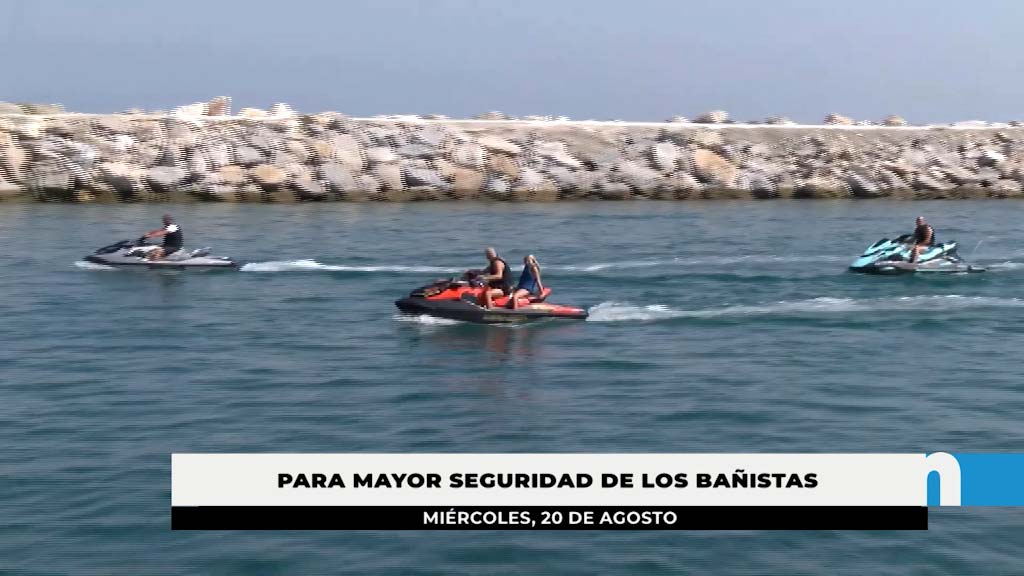 Lee más sobre el artículo Policía Local y Guardia Civil controlan el uso de las motos acuáticas