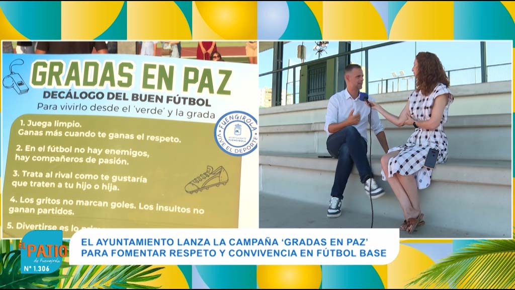 Lee más sobre el artículo GRADAS EN PAZ, EN FUENGIROLA