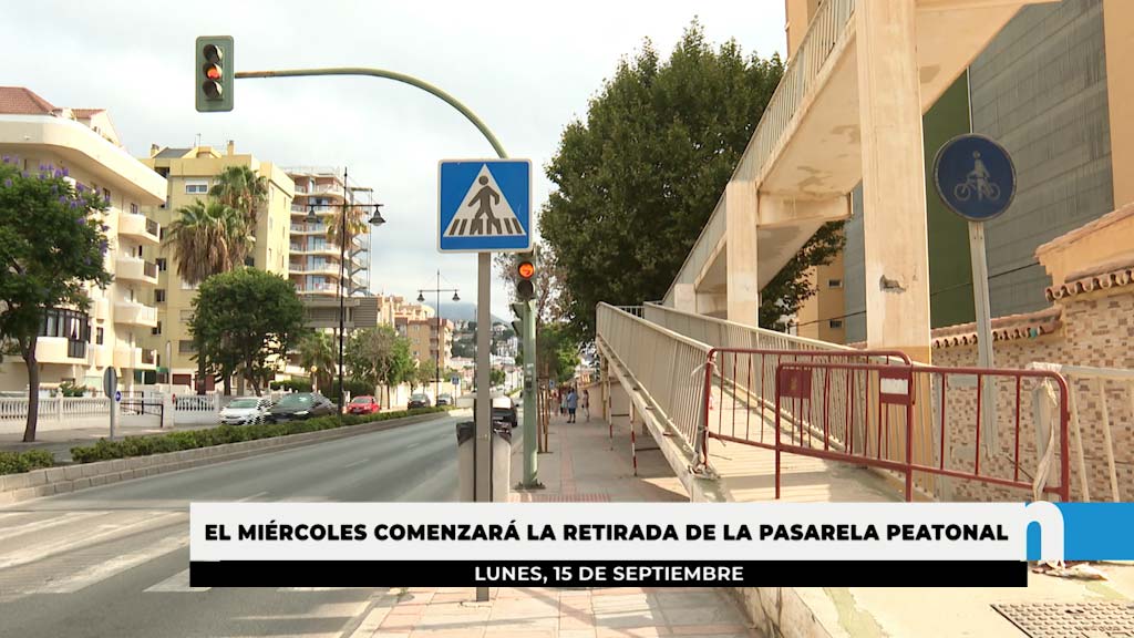 Lee más sobre el artículo Corte de la Avenida de las Gaviotas por el derribo de la pasarela peatonal