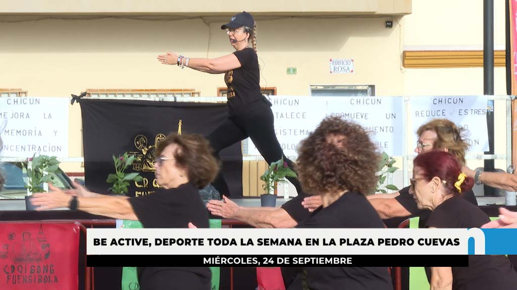 Lee más sobre el artículo La plaza Pedro Cuevas acoge la Semana Be Active