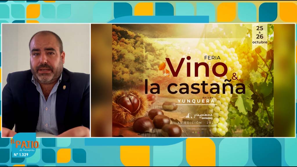Lee más sobre el artículo XV FERIA DEL VINO Y LA CASTAÑA DE YUNQUERA