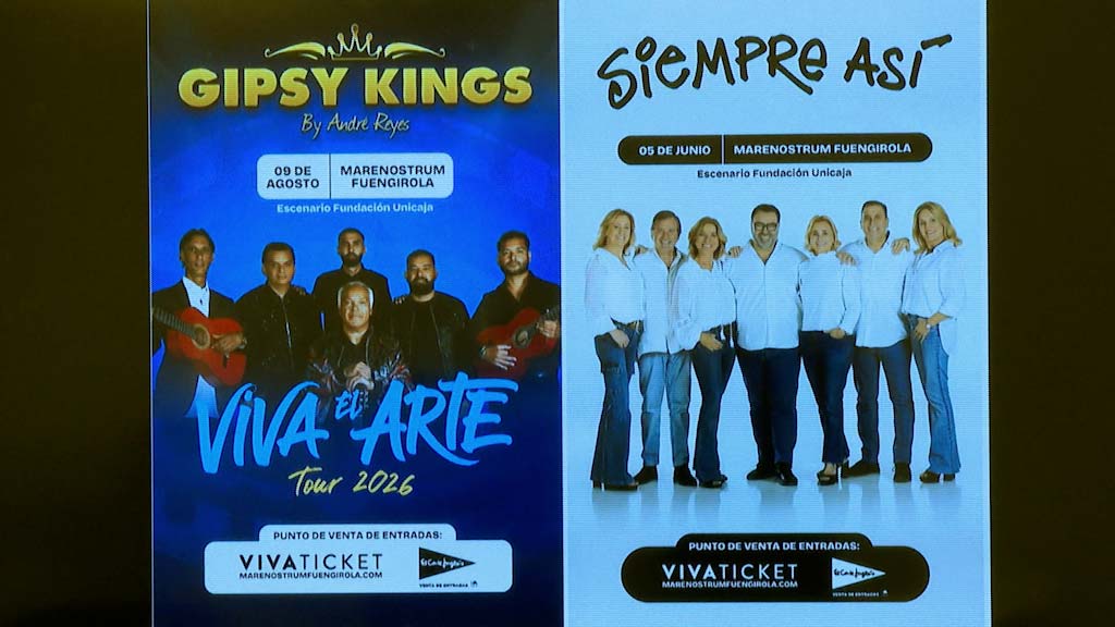 Lee más sobre el artículo Siempre Así y Gipsy Kings, confirmados en Marenostrum Fuengirola 2026