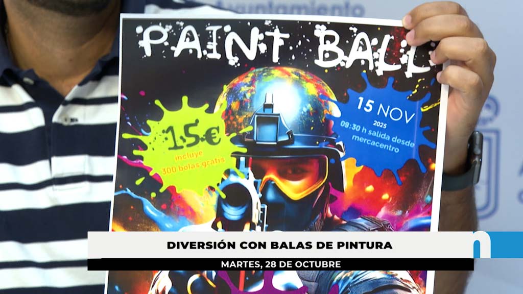 Lee más sobre el artículo Juventud organiza una jornada de Paintball en Antequera, el 15 de noviembre