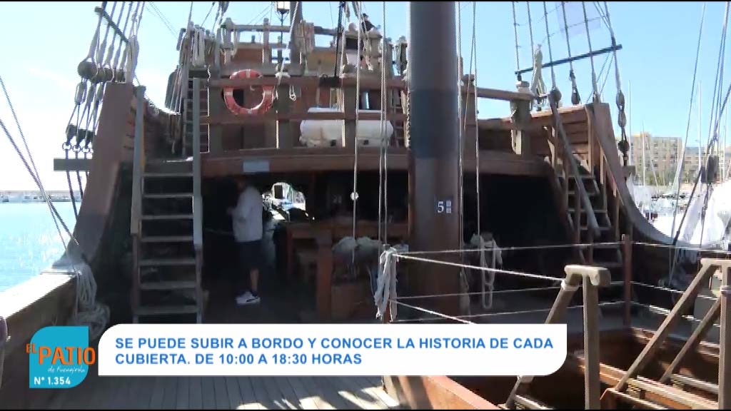 Lee más sobre el artículo LA NAO SANTA MARÍA ATRACA EN FUENGIROLA