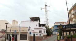 Últimos trabajos del soterramiento del tendido eléctrico de Los Pacos