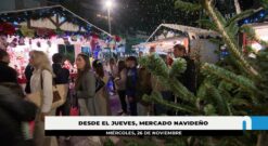 El jueves abrirá el Mercado Navideño