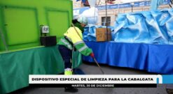 41 personas formarán parte del dispositivo extraordinario de limpieza de la Cabalgata de Reyes
