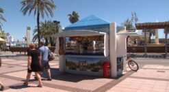 VENTA DE HELADOS EN EL PASEO MARÍTIMO