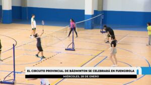 Fuengirola será sede este domingo de la primera jornada del sexto Circuito Provincial de Bádminton