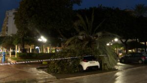 Leonardo pone en alerta a Fuengirola