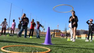 Cerca de 500 alumnos participan en la Gymkana Escolar de Carnaval