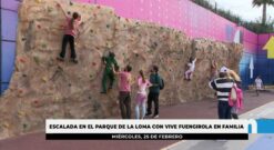 Jornada de escalada para jóvenes en el Parque de La Loma