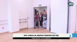 La alcaldesa visita el nuevo Centro Municipal de Día que gestionará AFA