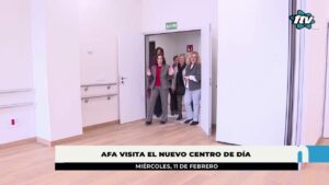 La alcaldesa visita el nuevo Centro Municipal de Día que gestionará AFA