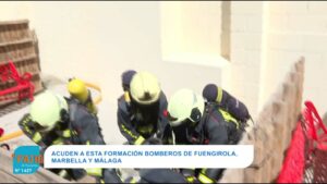 Bomberos en formación