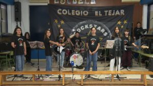 La banda de rock del colegio El Tejar ofrece un nuevo concierto el 27 de marzo
