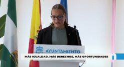 Lectura del manifiesto institucional por el Día Internacional de la Mujer