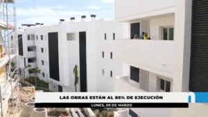 Las viviendas de promoción municipal de Carvajal se encuntran ya al 85% de ejecución