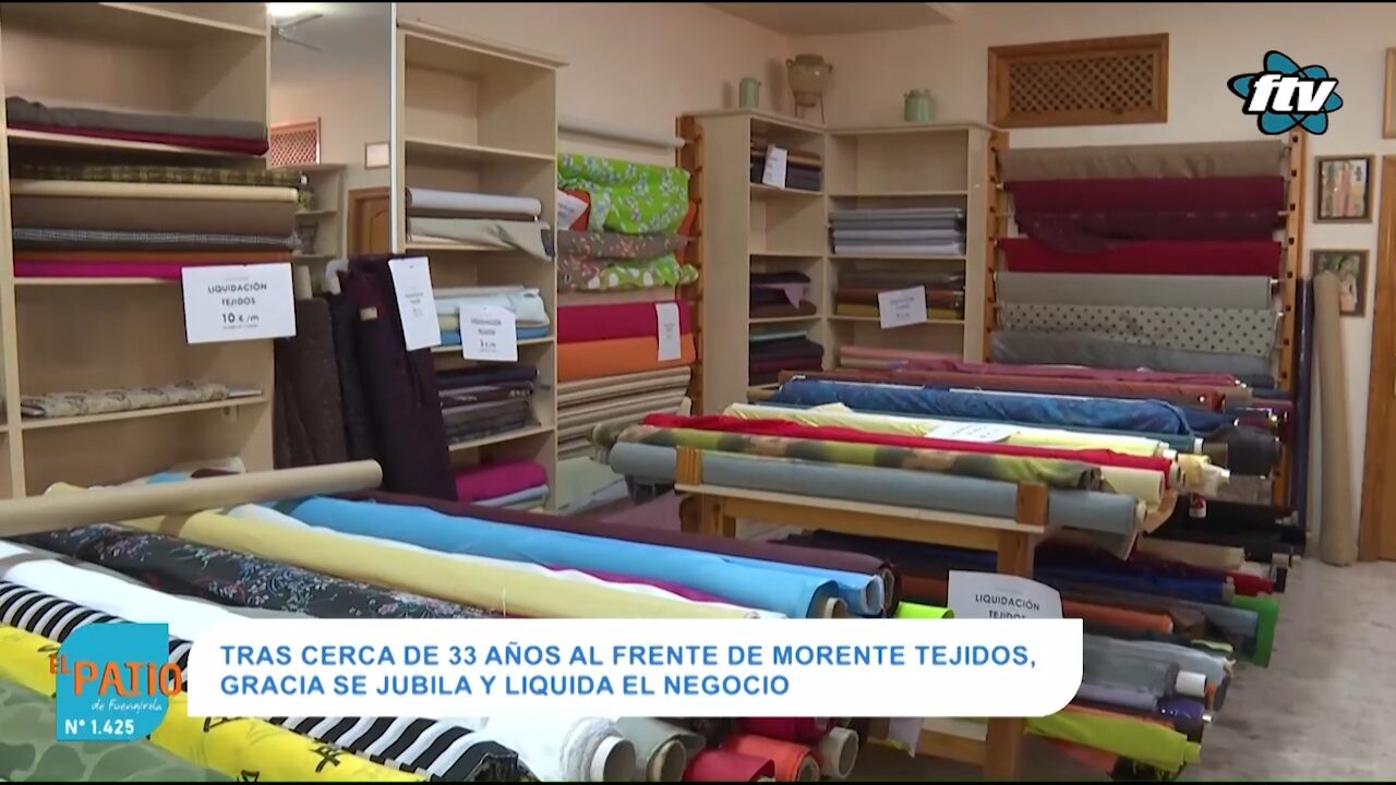 Lee más sobre el artículo Gracia se jubila tras 33 años al frente de Morente Tejidos