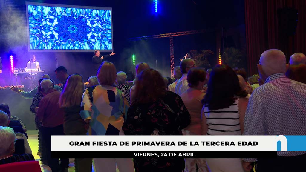 700 mayores celebran la Fiesta de la Primavera en el Palacio de la Paz