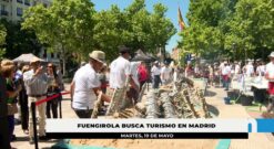 Fuengirola trasladará su playa al centro de Madrid en una acción promocinal con 600 klg de sardinas.