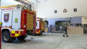 Un millón y medio de euros en la reforma del Parque de Bomberos y un nuevo camión