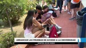 Comienzan los exámenes de acceso a la Universidad