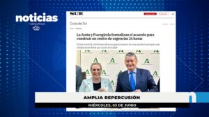 Gran repercusión mediática de la firma del convenio de creación de las Urgencias 24 horas