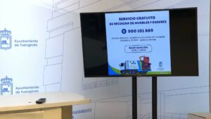 La concejalía de Limpieza retira más de 700 toneladas de muebles y enseres de la vía pública en lo que va de año
