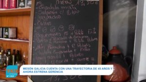 Nueva gerencia en Mesón Galicia