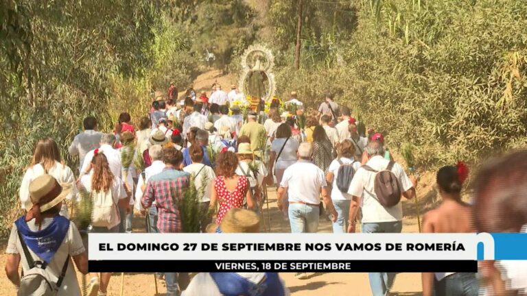 La Romería del Rosario se celebrará el 27 de septiembre